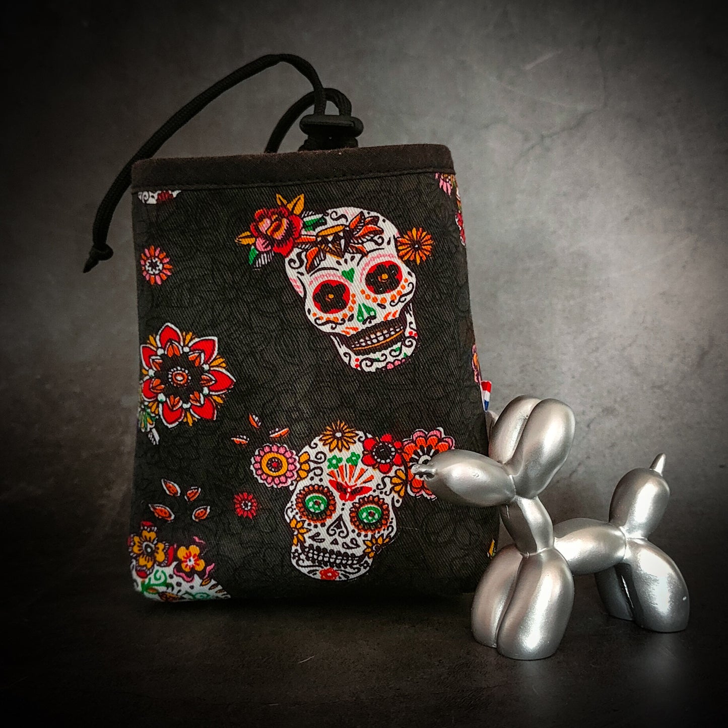 Pochette à friandises Têtes de mort