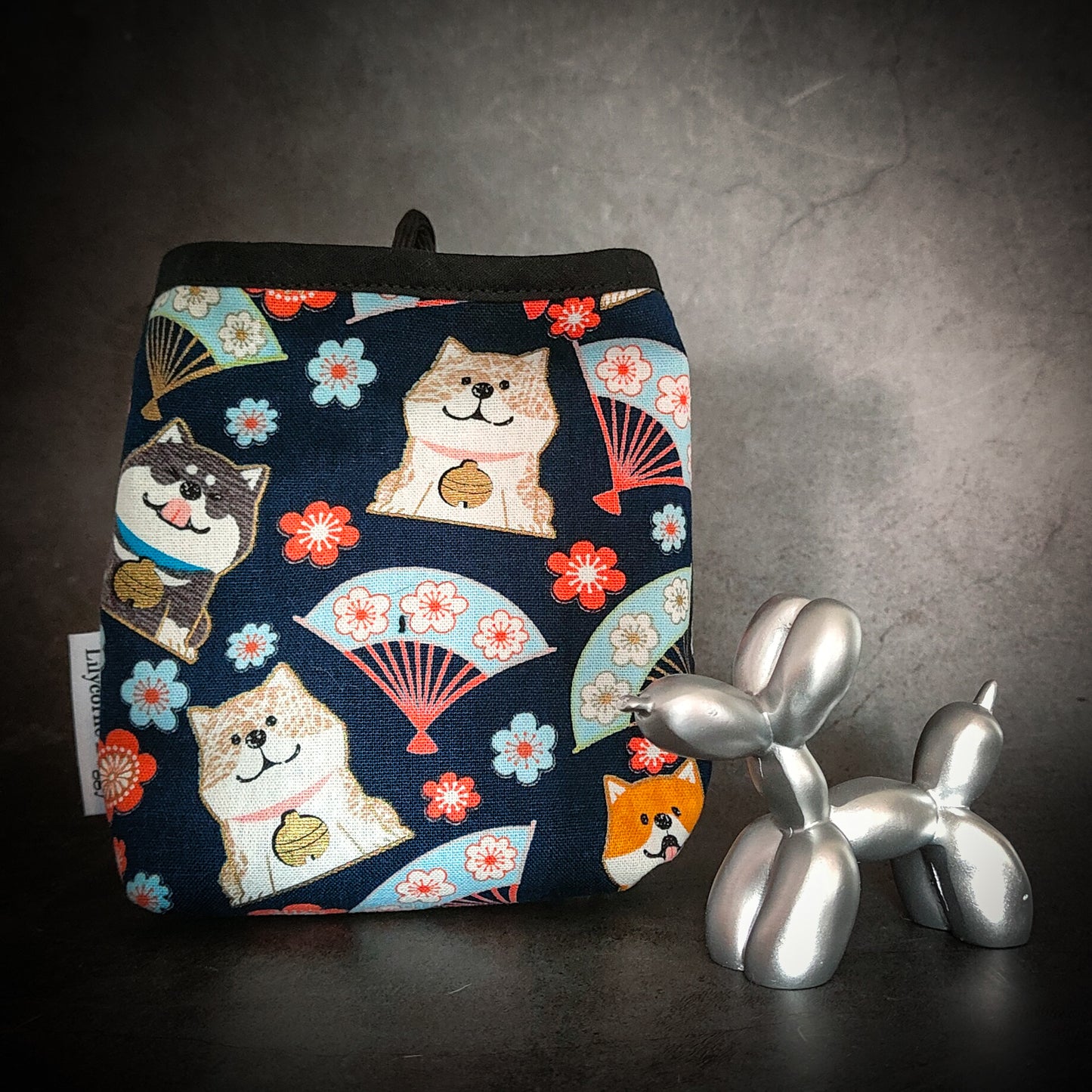 Pochette à friandises pour chien kawaii