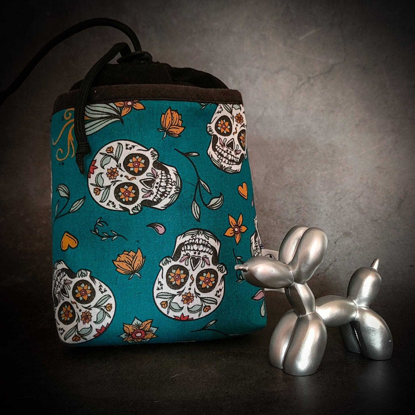 Pochette à friandises Têtes de mort