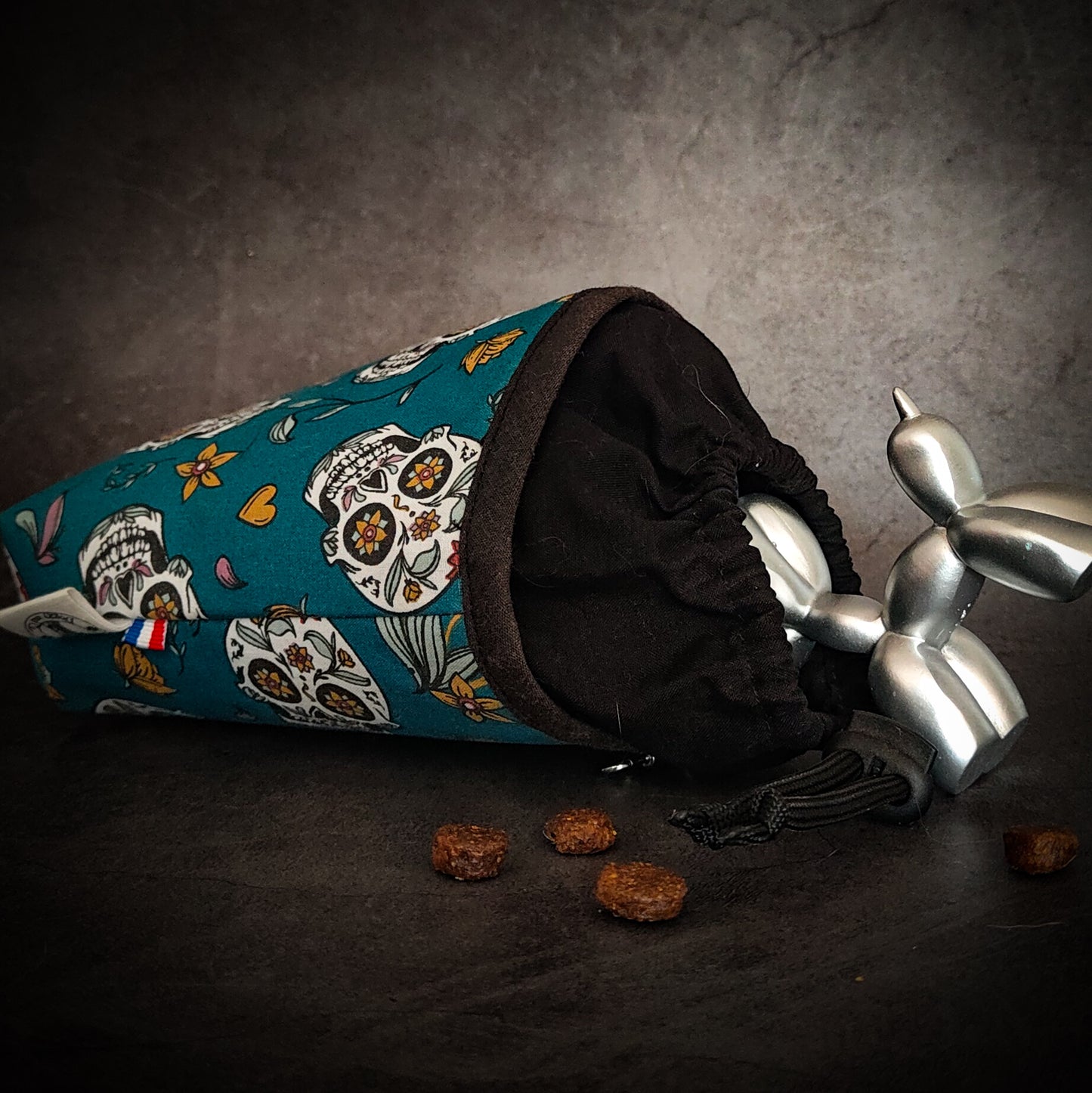 Pochette à friandises Têtes de mort