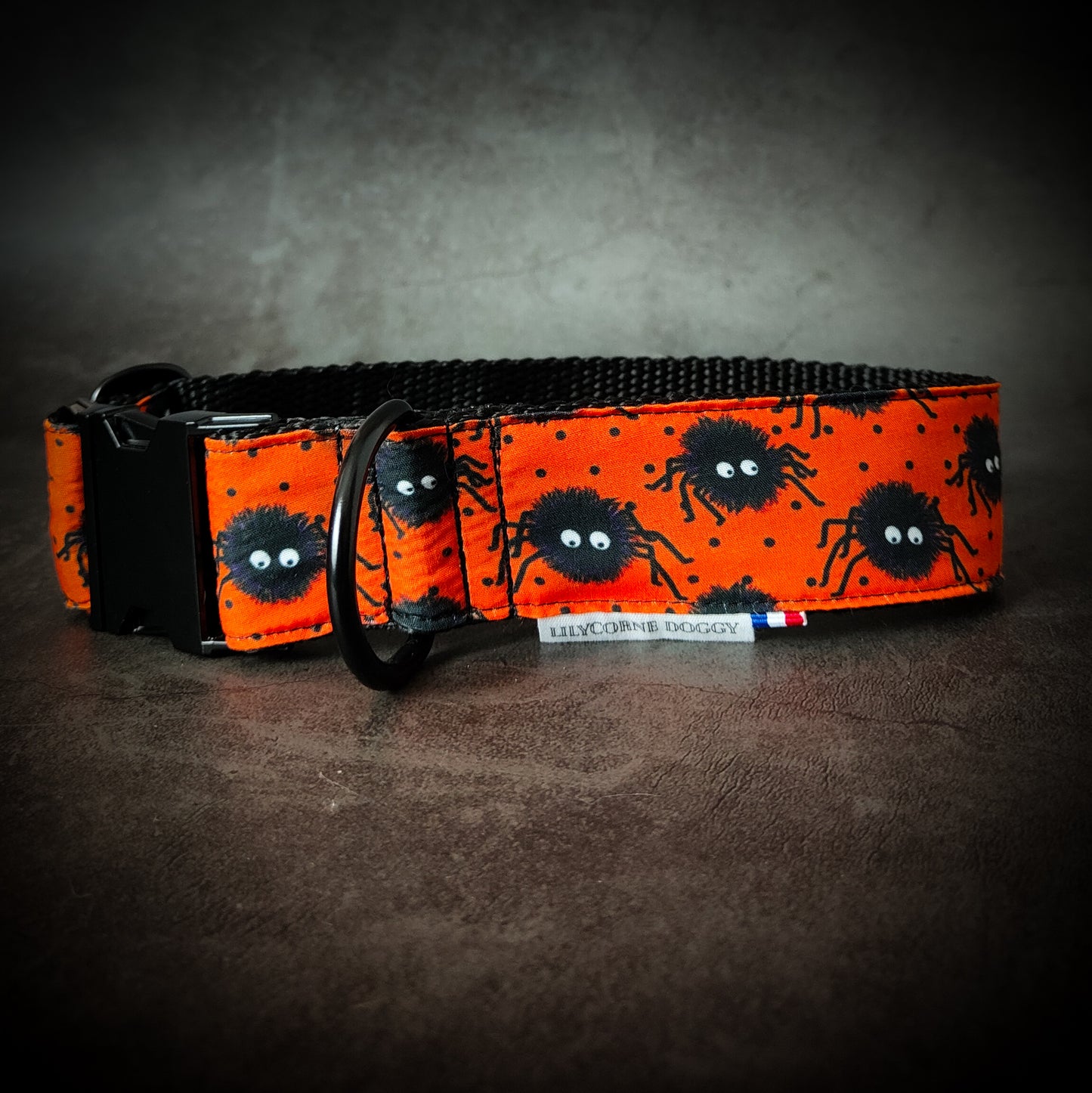 Collier pour chien halloween : Arachnide