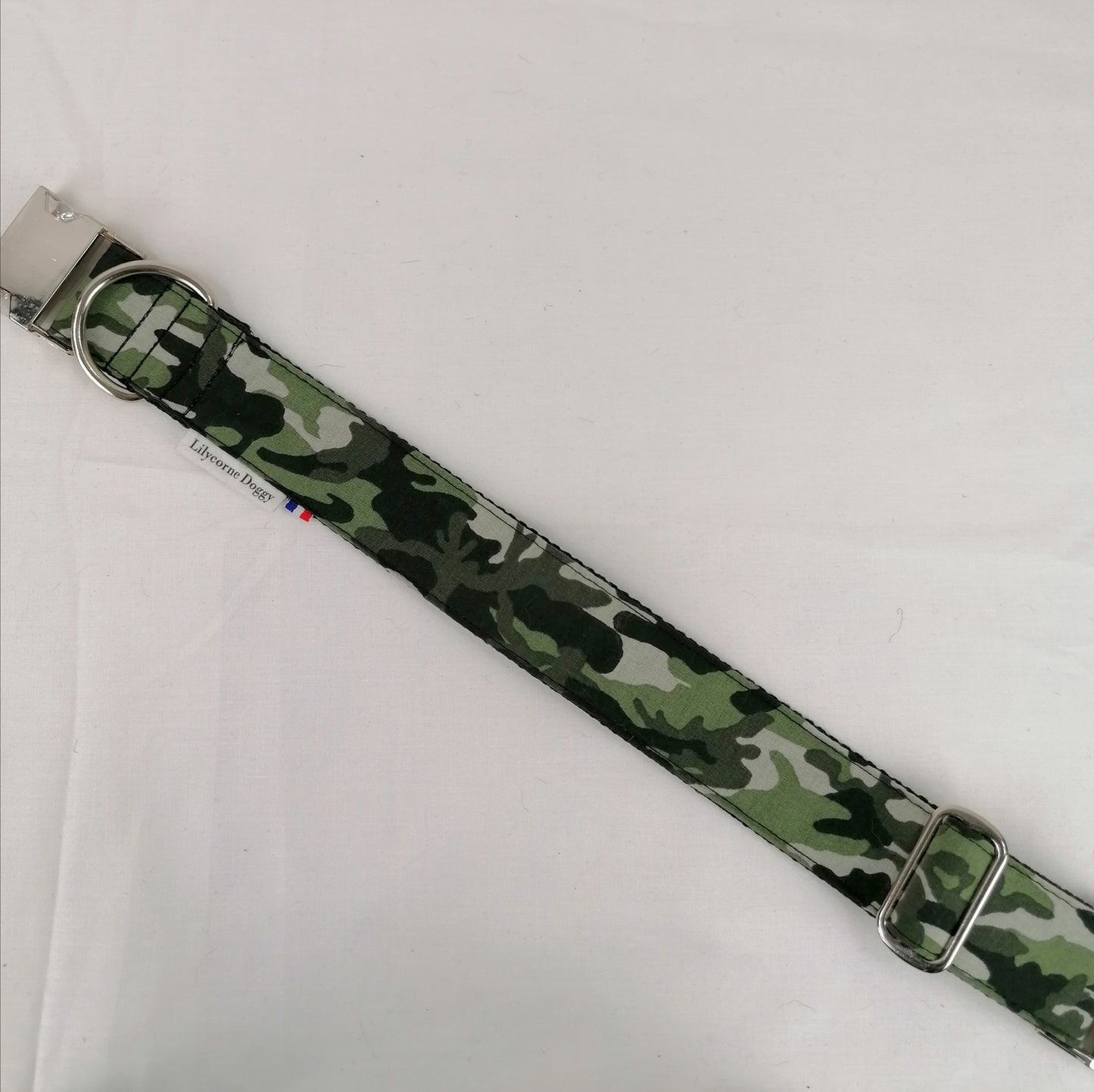 Collier pour chien : Militaire camouflage