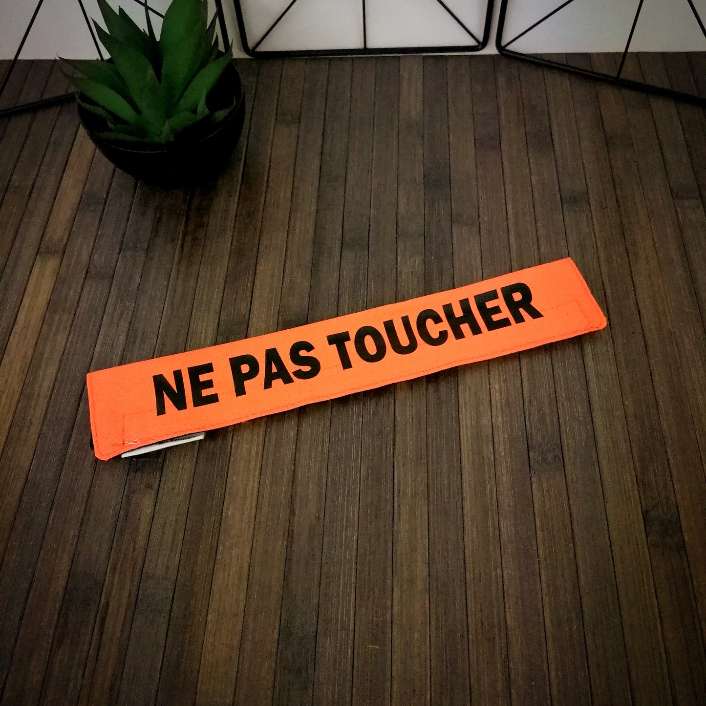 Manchette de laisse NE PAS TOUCHER