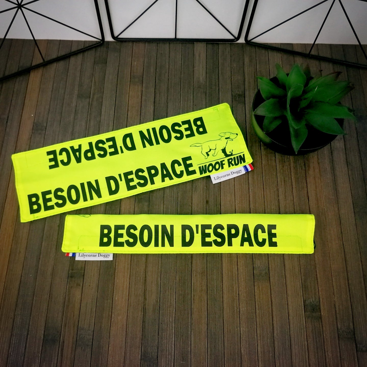 Manchette de laisse : BESOIN D'ESPACE