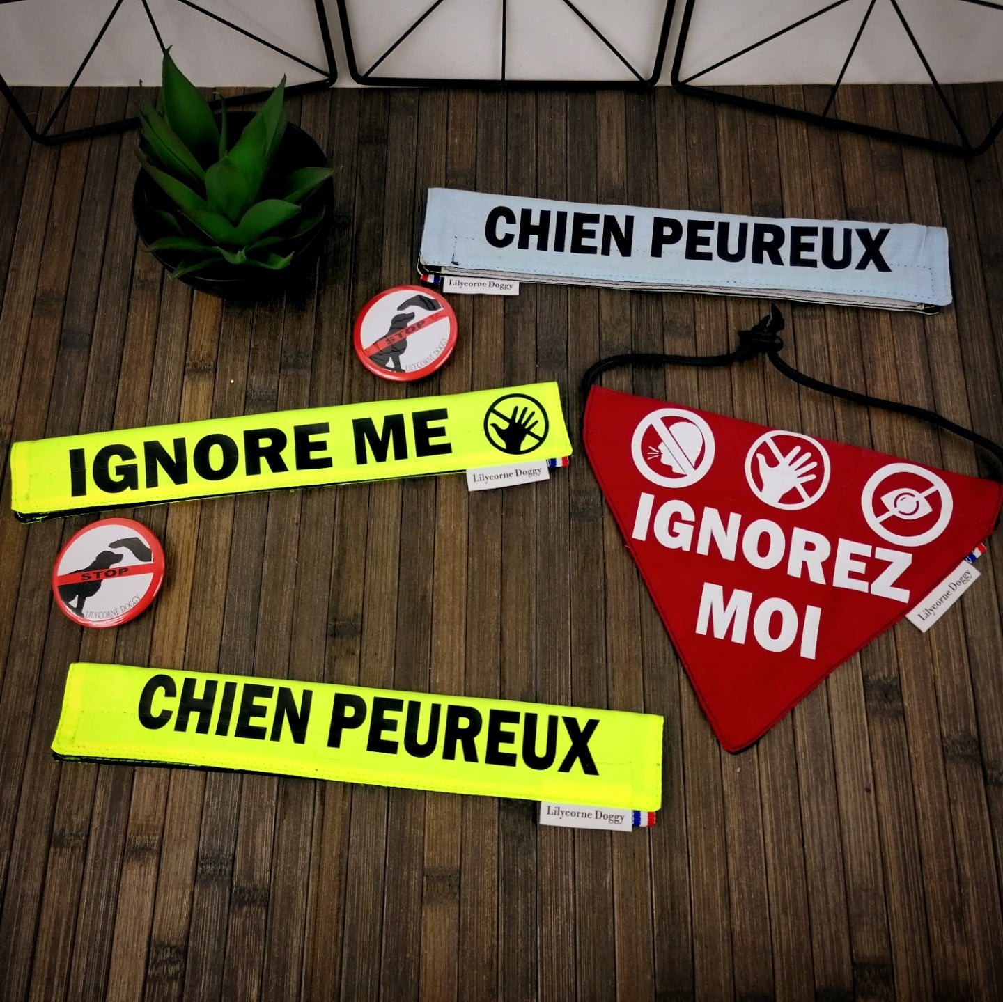 Manchette CHIEN PEUREUX