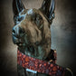 Collier pour chien - Feuilles Cuivrées