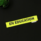 Manchette de laisse : EN EDUCATION