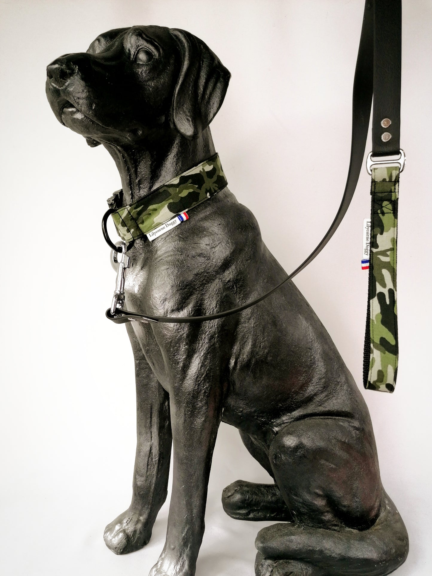 Laisse pour chien : Camouflage militaire